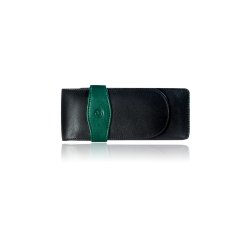 Pelikan TG 32 Soft pencil case Leather Black, Green