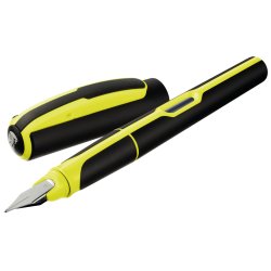 Pelikan Stylo plume style "Neon", taille de plume: M, jaune