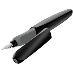 Pelikan Twist stylo plume Black, noir/gris