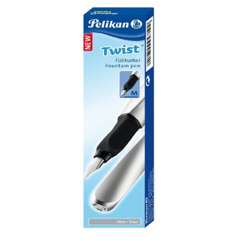 Pelikan 947101 stylo-plume Système de reservoir rechargeable Argent 1 pièce(s)
