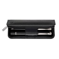 Pelikan 958025 pencil case Hard pencil case Leather Black
