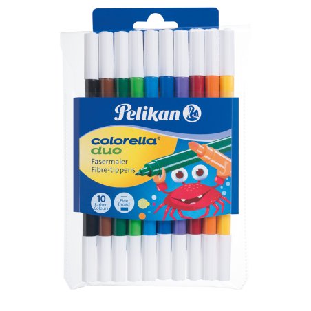 Pelikan Etui COLORELLA DUO C407/10, Couleurs ass.