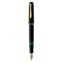 Pelikan M200 stylo-plume Système de reservoir rechargeable Noir, Or 1 pièce(s)
