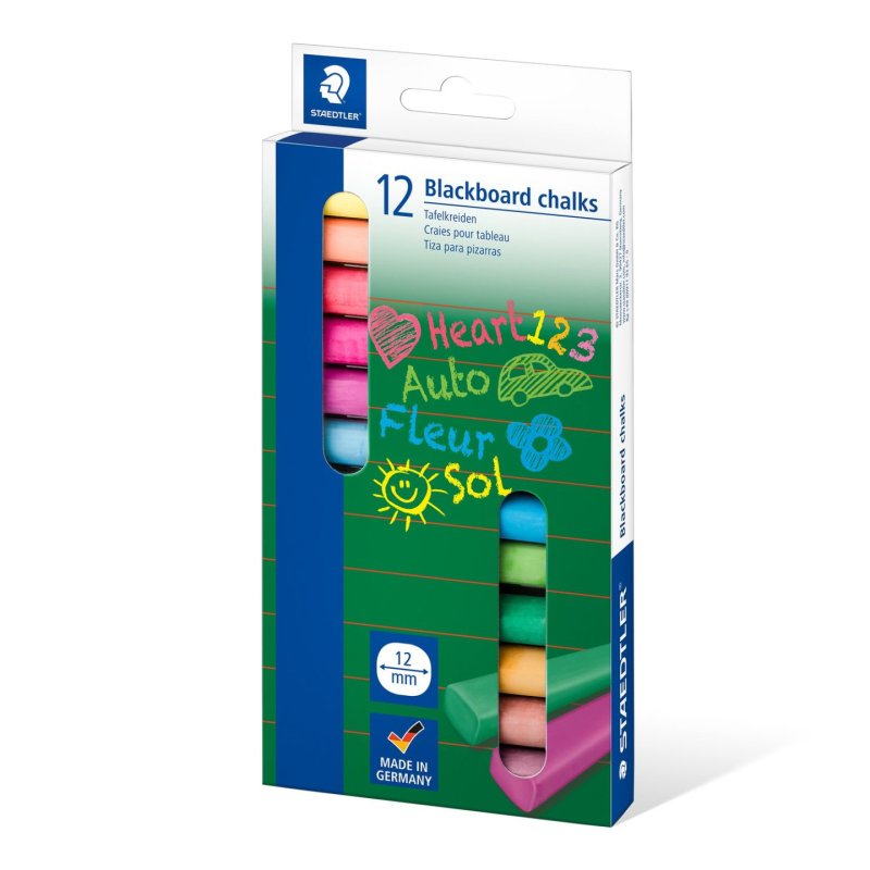 Staedtler 2360 craie Multicolore 12 pièce(s)