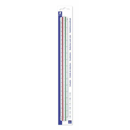 Staedtler Mars Scale ruler Plastic Green, Red, White 1 pc(s)