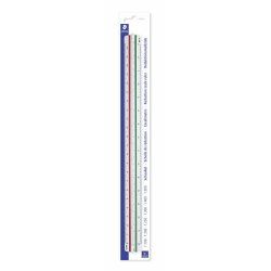 Staedtler Mars Scale ruler Plastic Green, Red, White 1 pc(s)