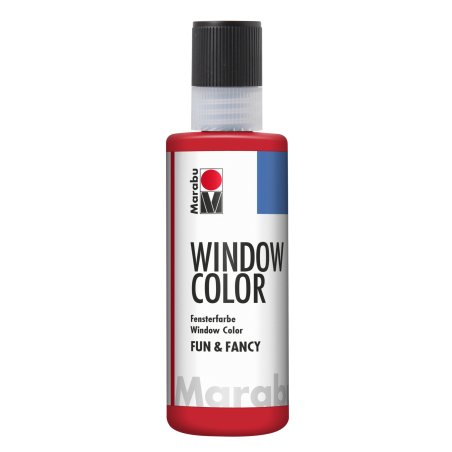 Marabu Window Color "fun & fancy", 80 ml, rouge rubis