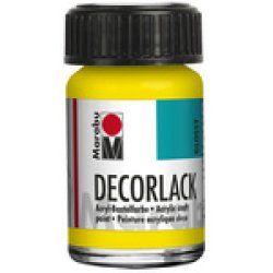 Marabu Vernis acrylique "Decorlack", noir, 15 ml,