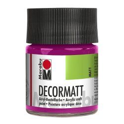 Marabu 14010005014 peinture acrylique 50 ml Magenta Bouteille