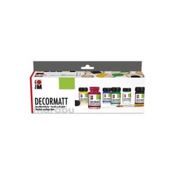 Marabu 1401000000087 acrylic paint 15 ml Black, Blue, Green, Red, White, Yellow Bottle