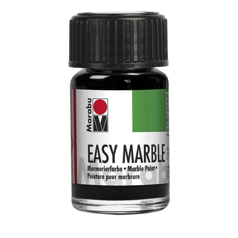 Marabu Peinture à marbrer "Easy Marble", 15 ml, noir