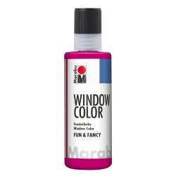 Marabu Window Color "fun & fancy", 80 ml, framboise