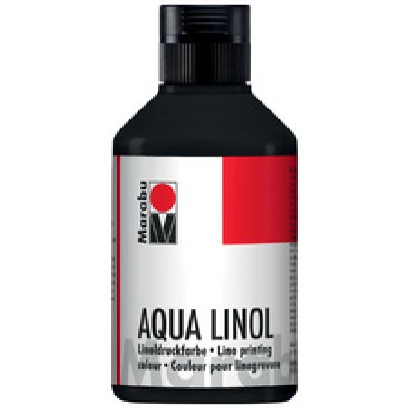 Marabu Couleur pour linogravure Aqua, vert-bleu, 250 ml