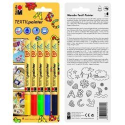 Marabu Textil Painter, assortiment de 5 blisters, 1-2 mm