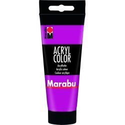 Marabu 12010050014 peinture acrylique 100 ml Magenta Tube