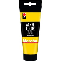 Marabu Peinture acrylique "AcrylColor", jaune, 100 ml
