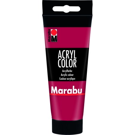 Marabu 12010050032 peinture acrylique 100 ml Rouge Tube