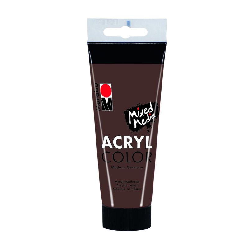 Marabu Acryl Color 040 100 ml acrylic paint Brown Tube