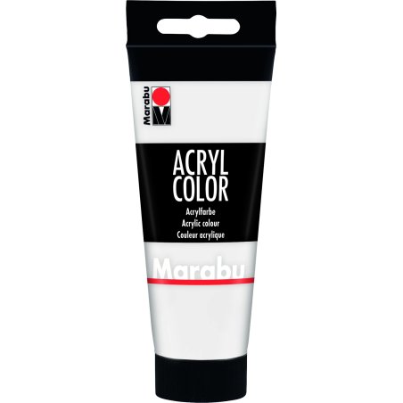Marabu Peinture acrylique "AcrylColor", blanc, 100 ml
