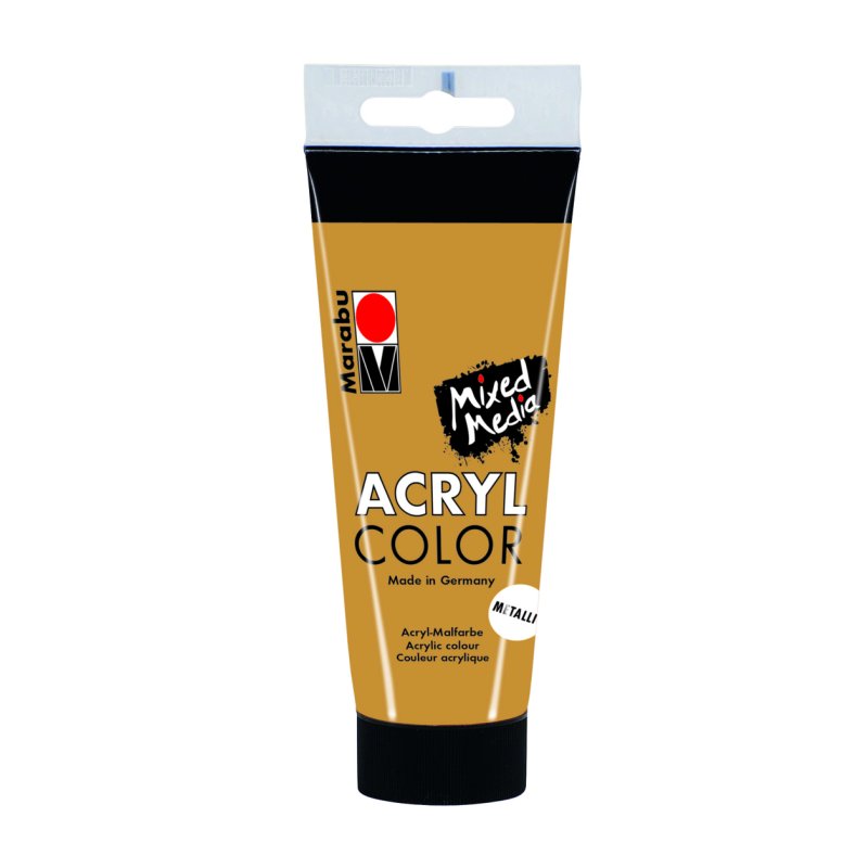 Marabu Acryl Color 084 100 ml acrylic paint Gold Tube