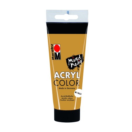 Marabu Acryl Color 084 100 ml acrylic paint Gold Tube