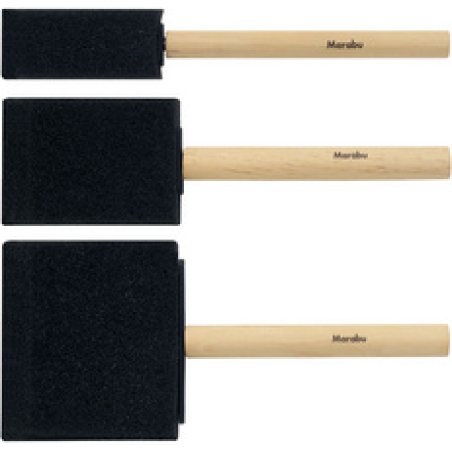 Marabu Pinceau en mousse, largeur: 25 mm