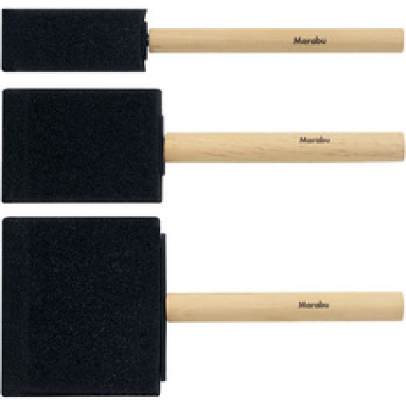 Marabu Pinceau en mousse, largeur: 50 mm