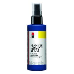 Marabu Peinture pour textile "Fashion-Spray", bleu nuit