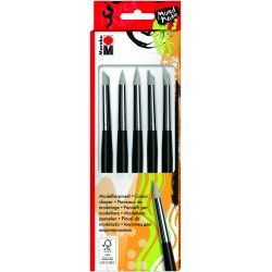 Marabu 0173000000020 colour shaper Silicone Chisel/Point/Slanted Black Wood