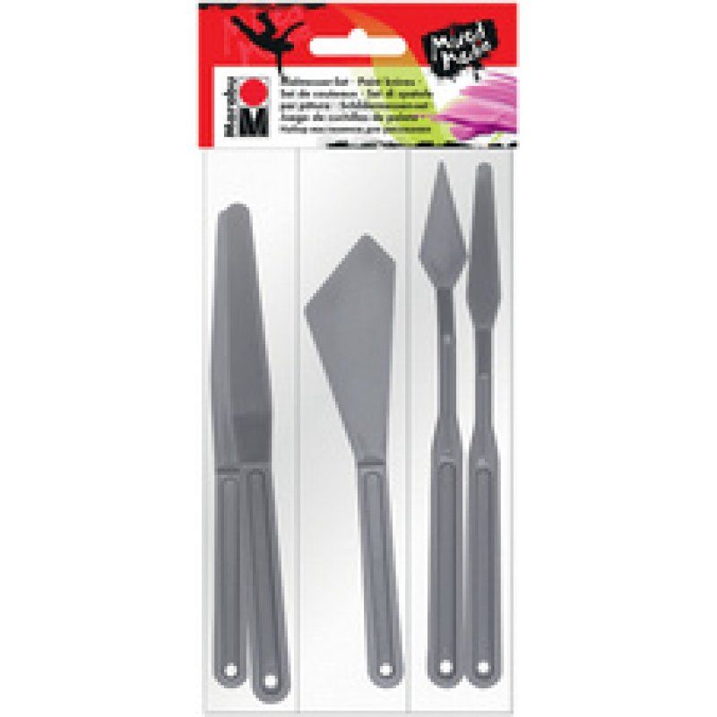 Marabu Kit de couteaux, plastique