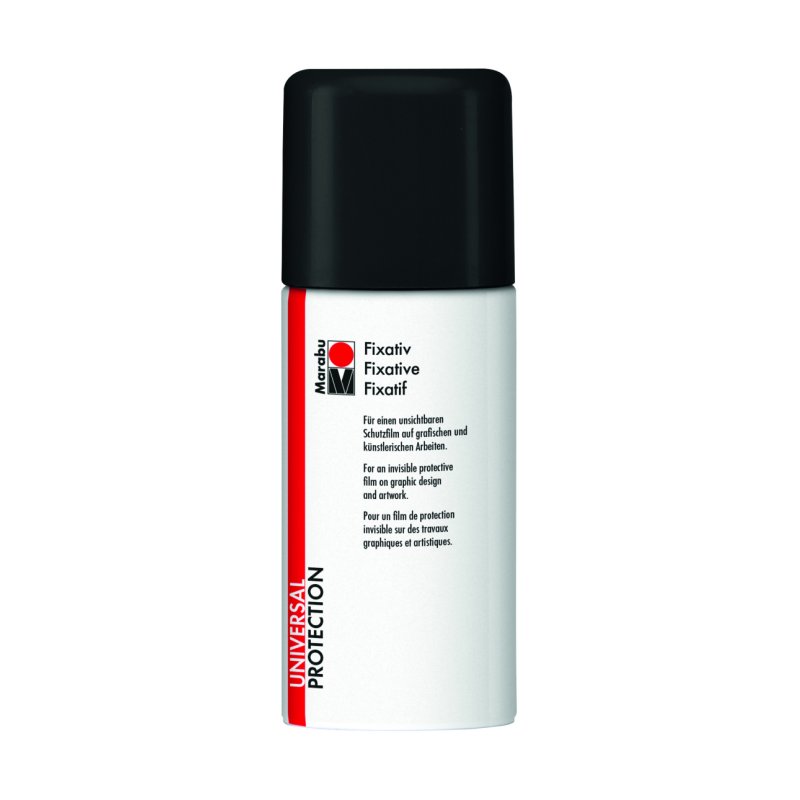 Marabu Peinture aérosol fixatif, spray de 150 ml,