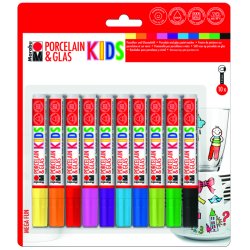 Marabu Marqueur "Porcelaine & verre KIDS", MEGA FUN