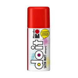 Marabu Peinture aérosol do it SATIN MATT, rouge vermillon