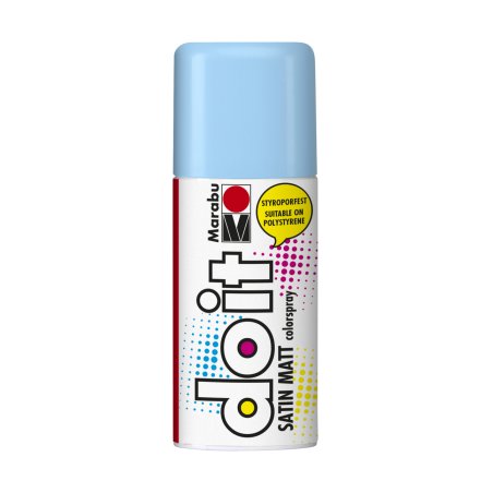 Marabu Peinture aérosol do it SATIN MATT, bleu pastel