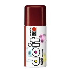 Marabu Peinture aérosol it GLOSS, rouge brillant