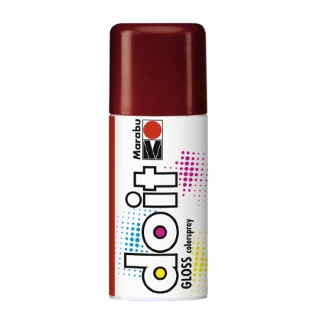 Marabu Peinture aérosol it GLOSS, rouge brillant