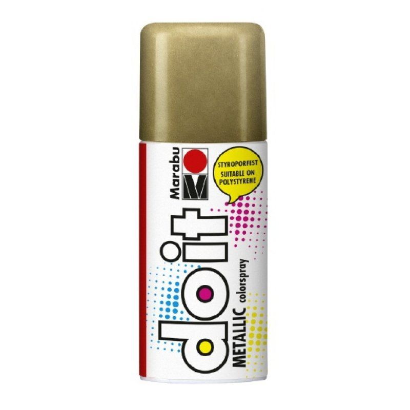Marabu Peinture aérosol do it METALLIC, or métallique