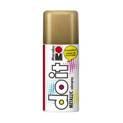 Marabu Peinture aérosol do it METALLIC, or rouge métallique