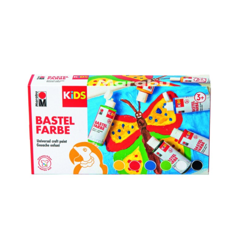 Marabu KiDS Peinture à l'eau 80 ml 6 pièce(s)