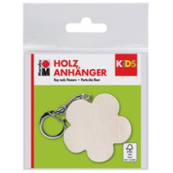 Marabu KiDS Porte-clé "Fleur", en bois
