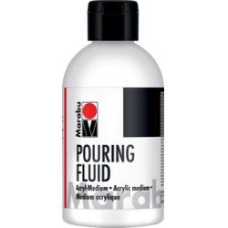 Marabu Pouring Fluid Médium acrylique, 500 ml