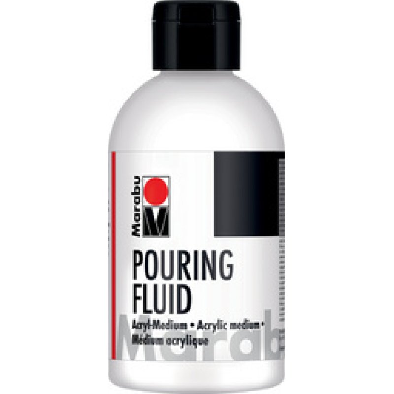 Marabu Pouring Fluid Médium acrylique, 500 ml