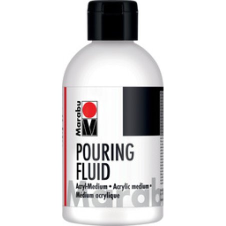 Marabu Pouring Fluid Médium acrylique, 500 ml