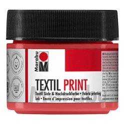 Marabu Peinture pour tissu "Textil Print", 100 ml, rouge