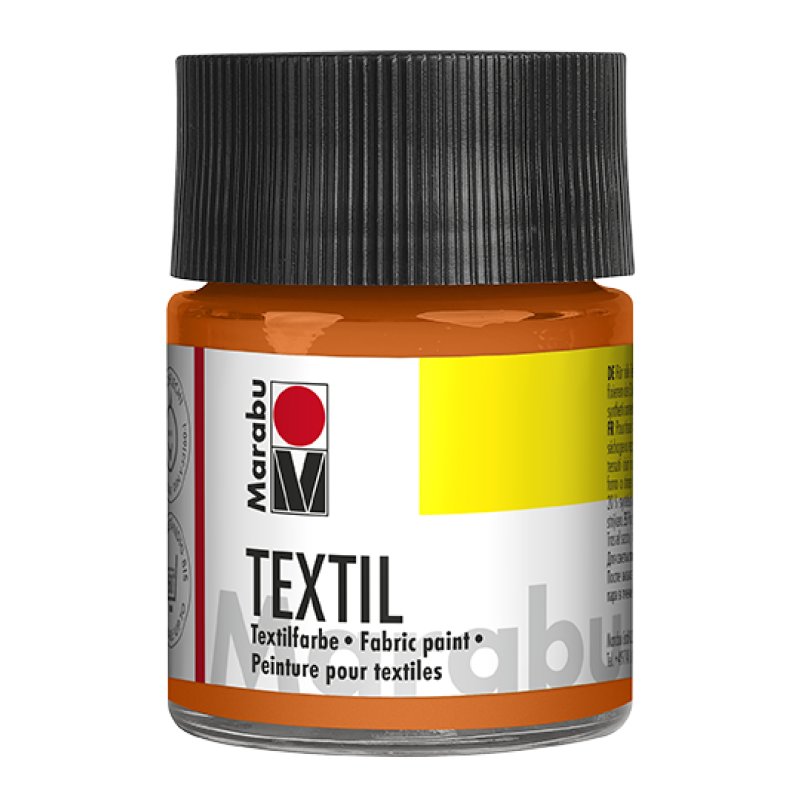 Marabu Peinture pour tissu "Textil", 50 ml, orange