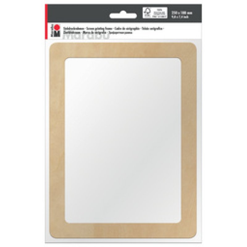 Marabu Cadre de sérigraphie (L)250 x (P)188 x (H)5 mm