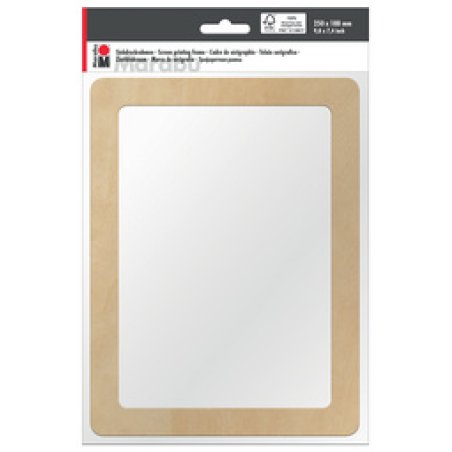Marabu Cadre de sérigraphie (L)250 x (P)188 x (H)5 mm
