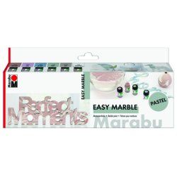 Marabu Easy Marble Peinture au pastel 90 ml 6 pièce(s)