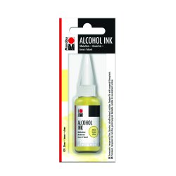 Marabu Encre permanente Alcohol Ink, 20 ml, citron