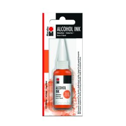 Marabu Encre permanente Alcohol Ink, 20 ml, orange rouge